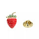 Strawberry Alloy Brooch PA5859