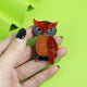 Owl Acrylic Brooch PA5880