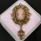 Baroque Cameo Alloy Rhinestone Brooch PA5907