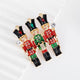 Three Soldiers Alloy Rhinestone Brooch PA5940