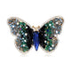 Butterfly Alloy Rhinestone Brooch PA5941