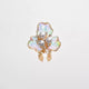 Seashell Petals Alloy Rhinestone Brooch PA5951