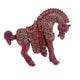 Horse Alloy Rhinestone Brooch PA5963