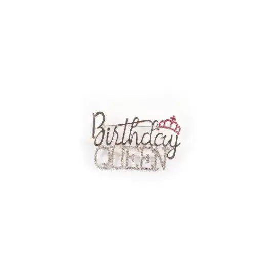 Alphabet Alloy Rhinestone Brooch PA6016