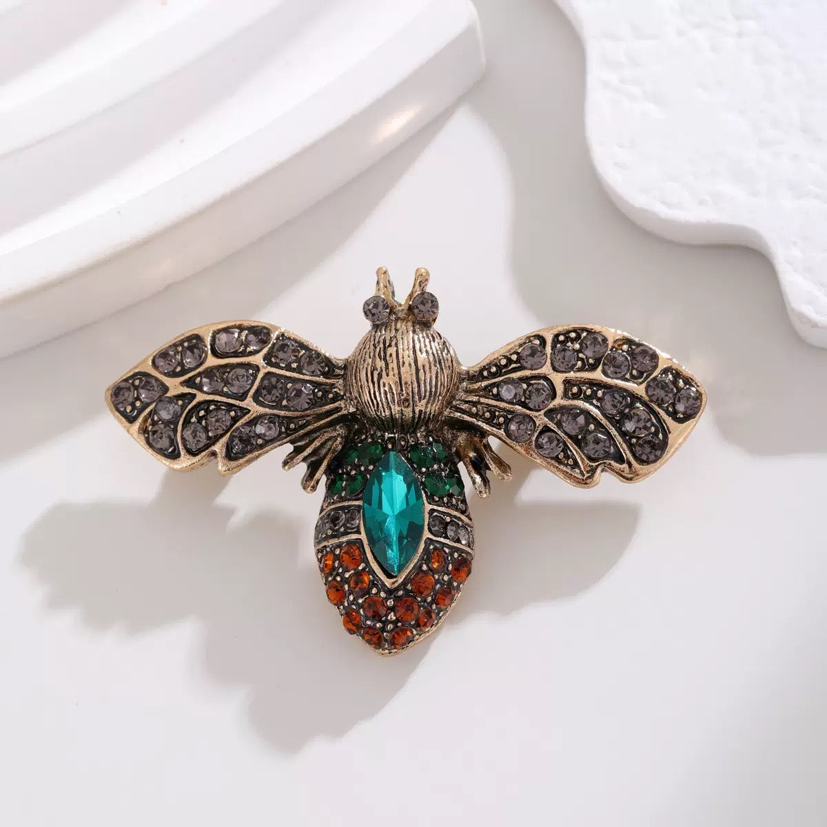 Insect Alloy Rhinestone Brooch PA6024 – Ole