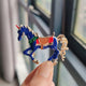 Unicorn Alloy Rhinestone Brooch PA6055