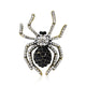 Spider Alloy Rhinestone Brooch PA6105
