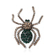 Spider Alloy Rhinestone Brooch PA6105