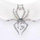 Spider Alloy Rhinestone Brooch PA6106