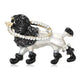 Dog Alloy Rhinestone Brooch PA6122