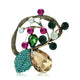 Retro Alloy Rhinestone Brooch PA6135
