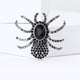 Spider Alloy Rhinestone Brooch PA6173