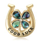 Mother Of Pearl Alloy Brooch PA6178