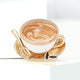Cup Alloy Rhinestone Brooch PA6189
