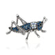 Grasshopper Alloy Rhinestone Brooch PA6312