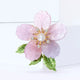 Flower Alloy Rhinestone Brooch PA6337