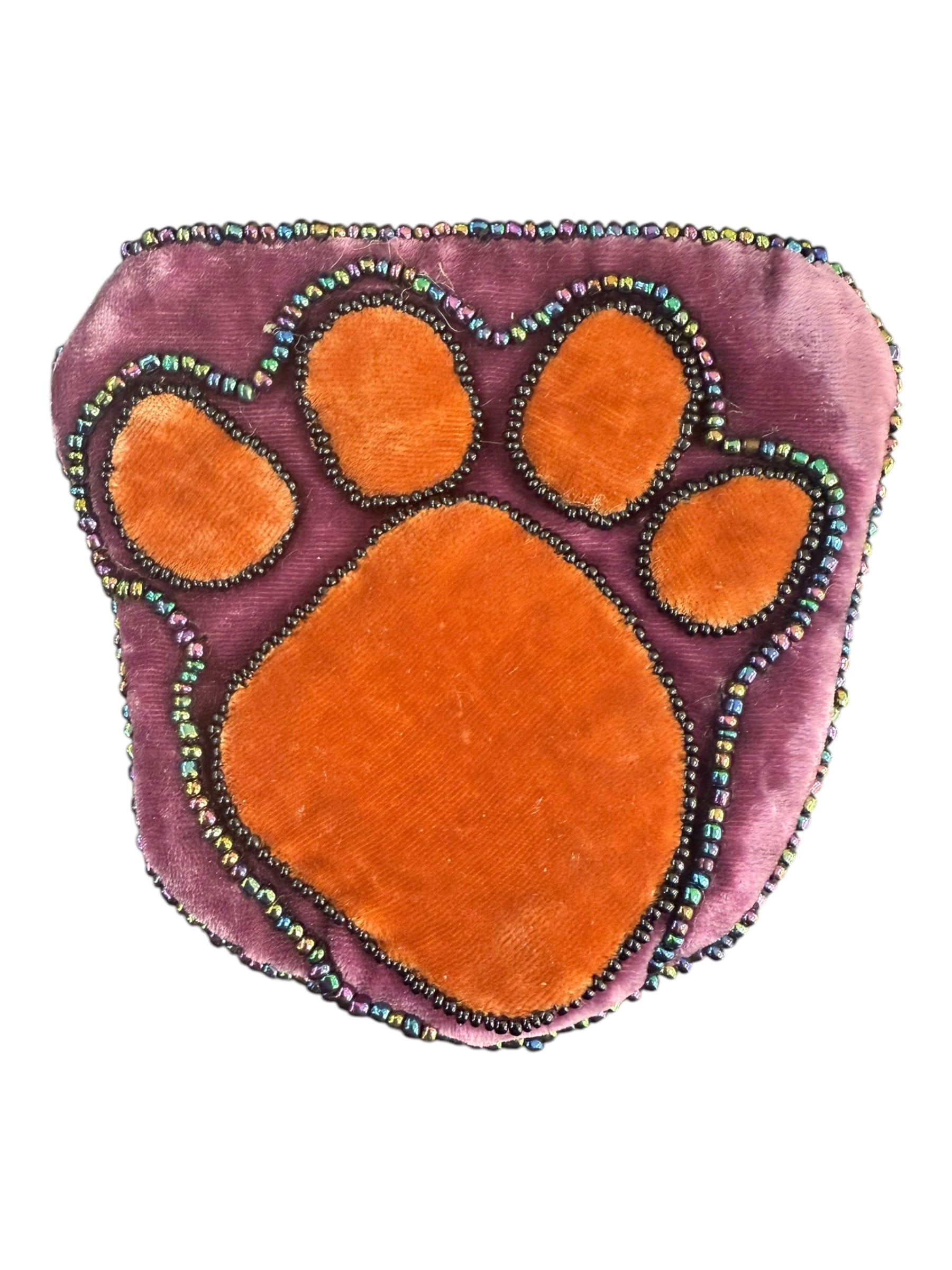 Paw Velvet Coin Purse V0701