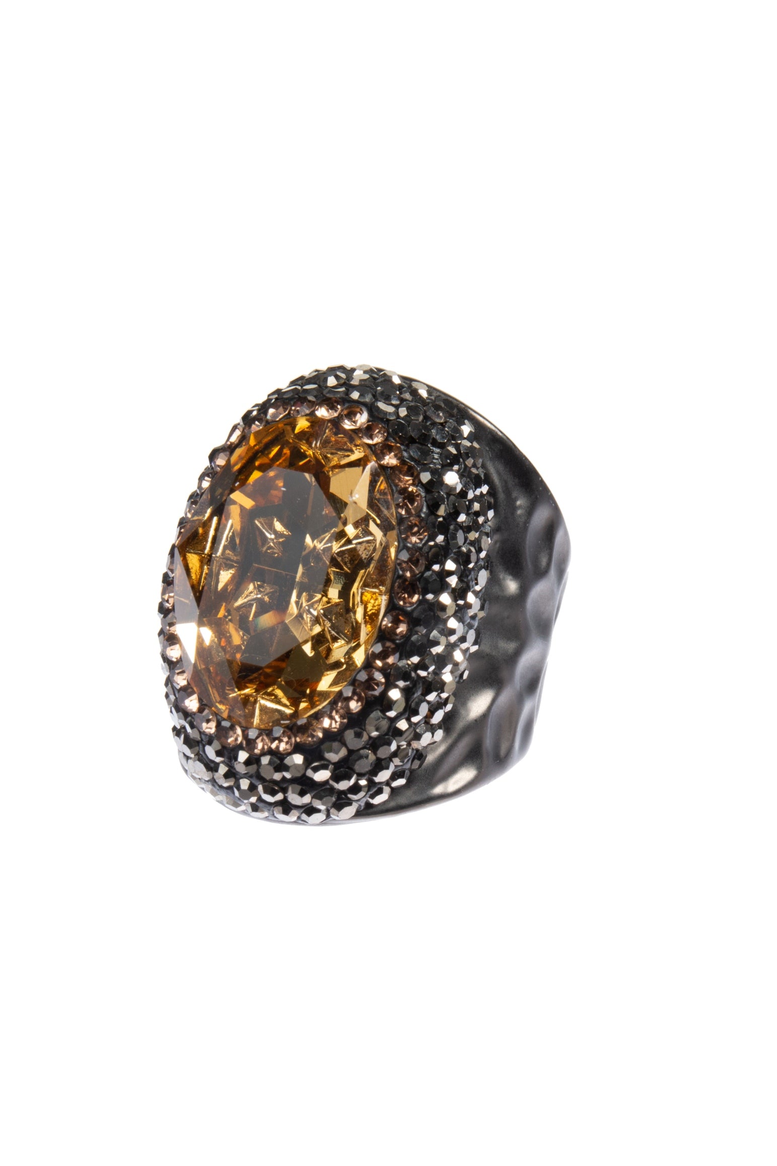 Glass Rhinestone Alloy Rings R2735