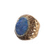 Druzy Rhinestone Alloy Rings R2789