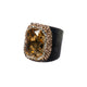Fashion Crystal Leather Rings R2804