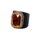 Fashion Crystal Leather Rings R2804