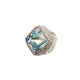 Rhombus Crystal Alloy Ring R2816
