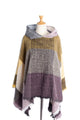 Lattice Pullover Cape S0149