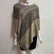 Striped Knit Scarves Cloak S0167
