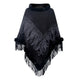 Collar Pullover Tassel Cape S0214