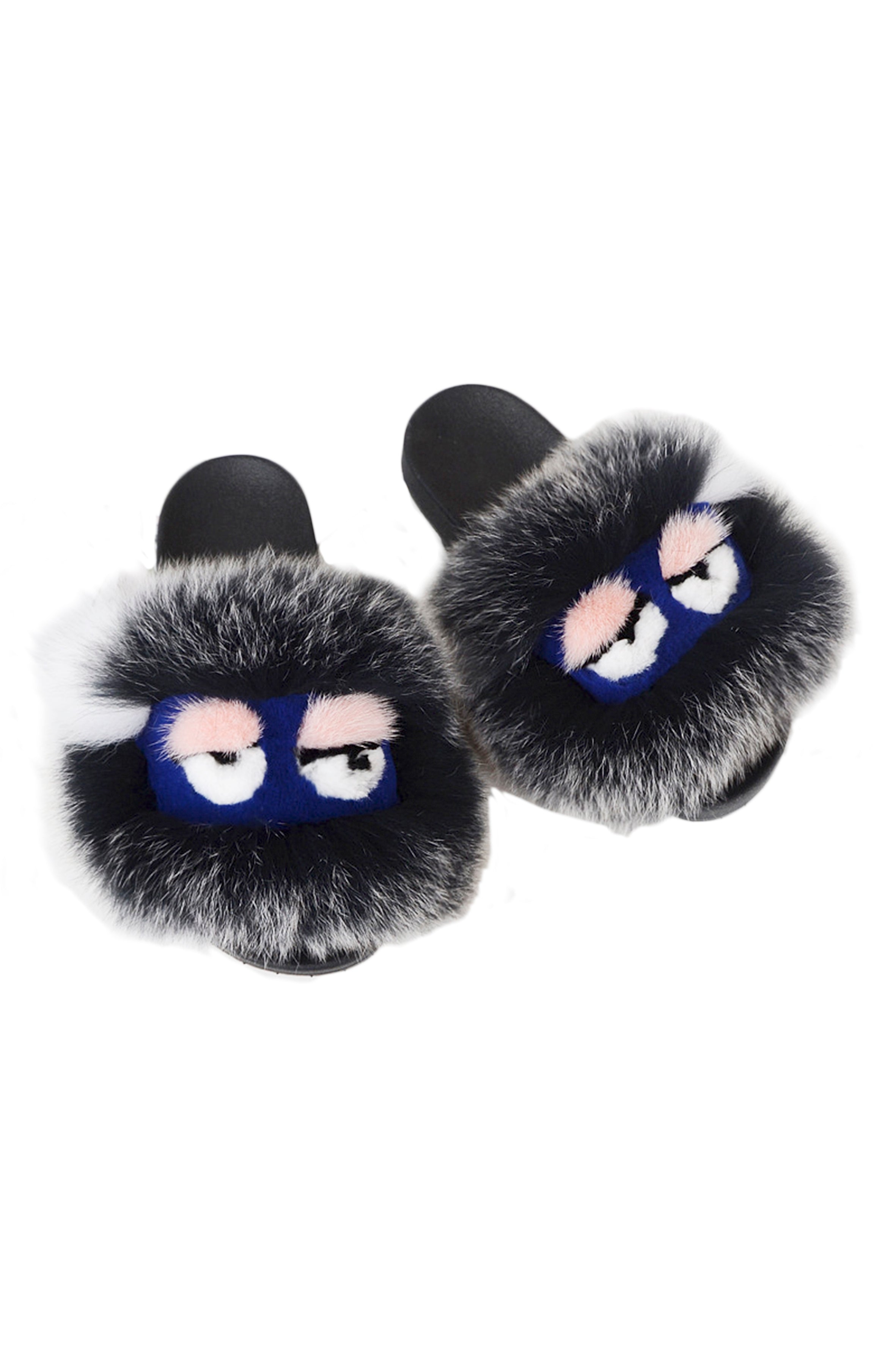 Monster fur slides store