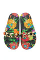 Floral Printed Sandal SH0056-BK
