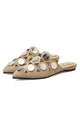 Button Slippers Sandals SH0070