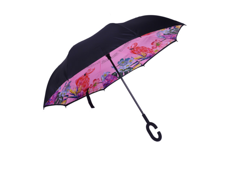 Flamingo Print Umbrella UM0058