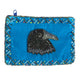 Monedero de terciopelo rectangular Crow V0701-Crow