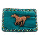 Horse Rectangle Velvet Coin Purse V0701