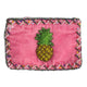 Monedero de terciopelo rectangular con forma de piña V0701-Pineapple