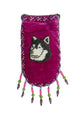 Credit Card Holder CrossBody Bag With Strap V0710 - Husky
