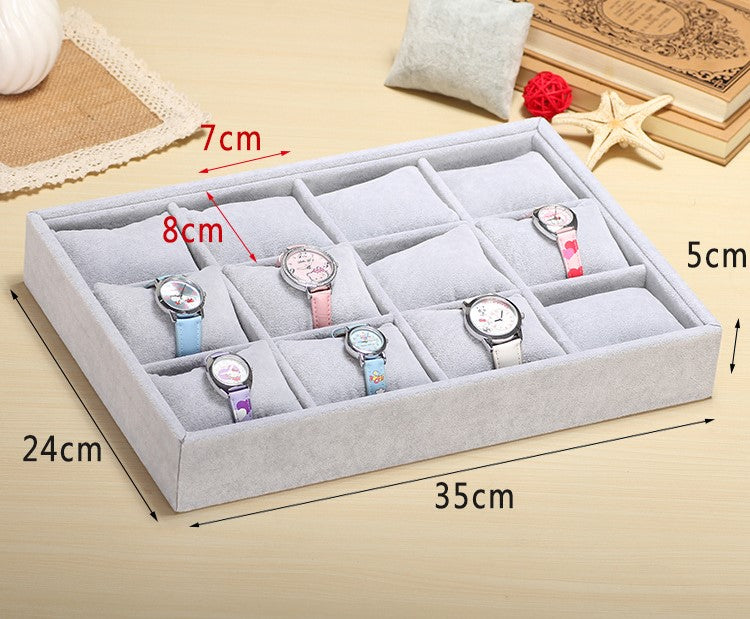 Bandeja de exhibición para relojes, pulseras y brazaletes W1289