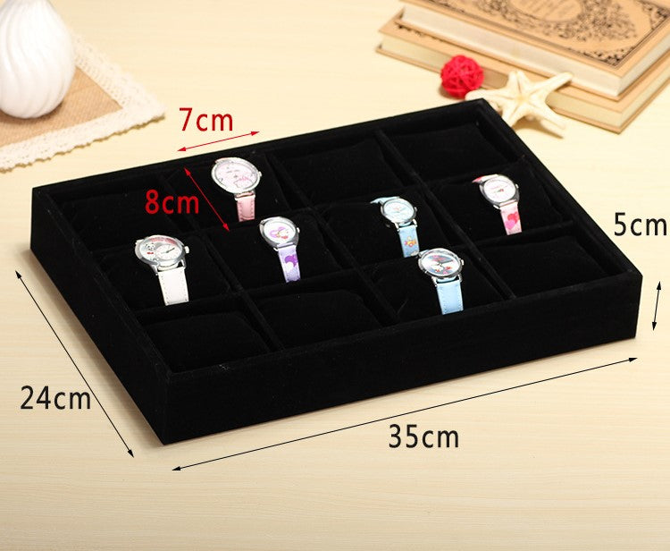 Bandeja de exhibición para relojes, pulseras y brazaletes W1289