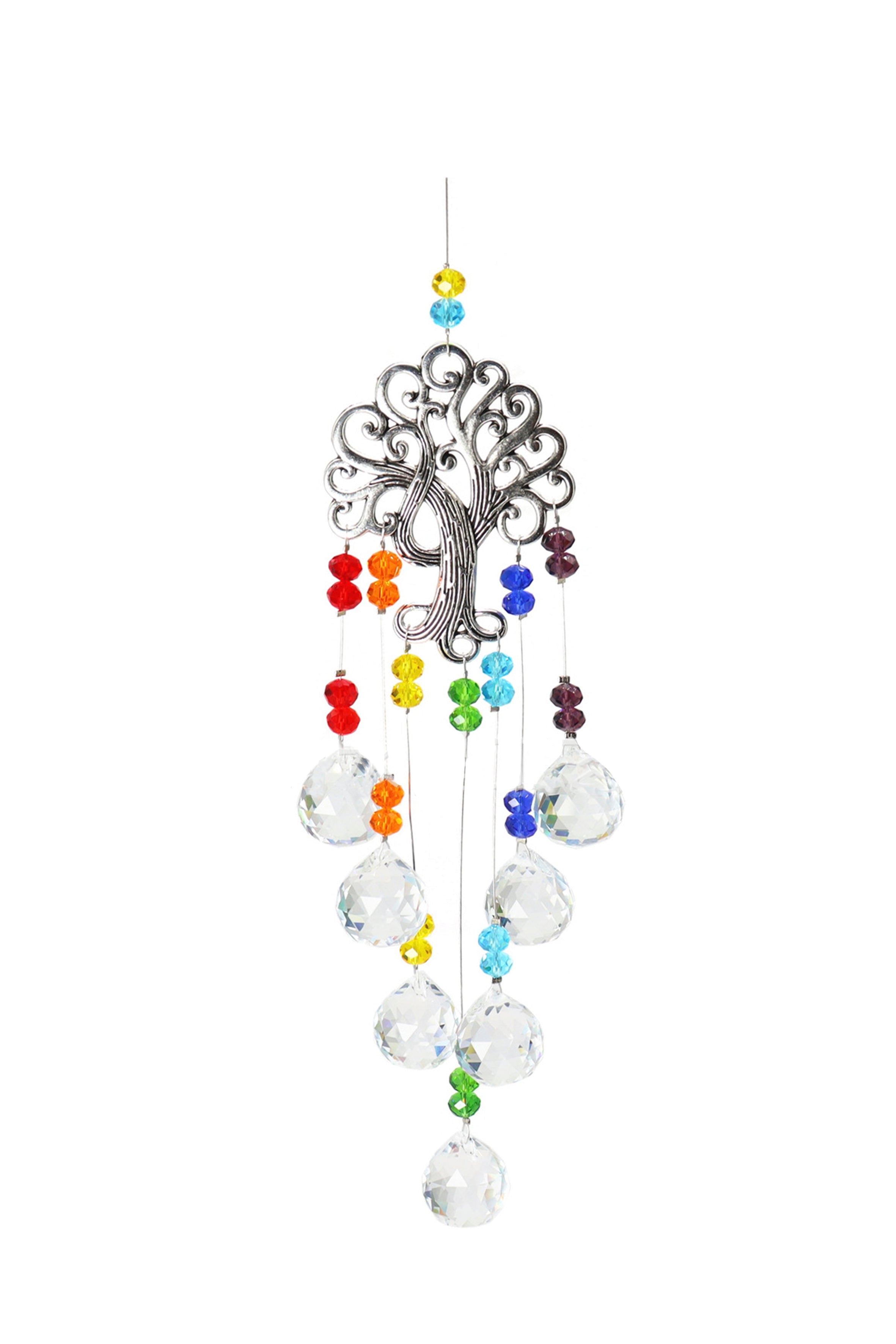 Tree Of Life Tassel Suncatcher W1443