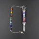 7 Chakra Stone Pendant Suncatcher W1462