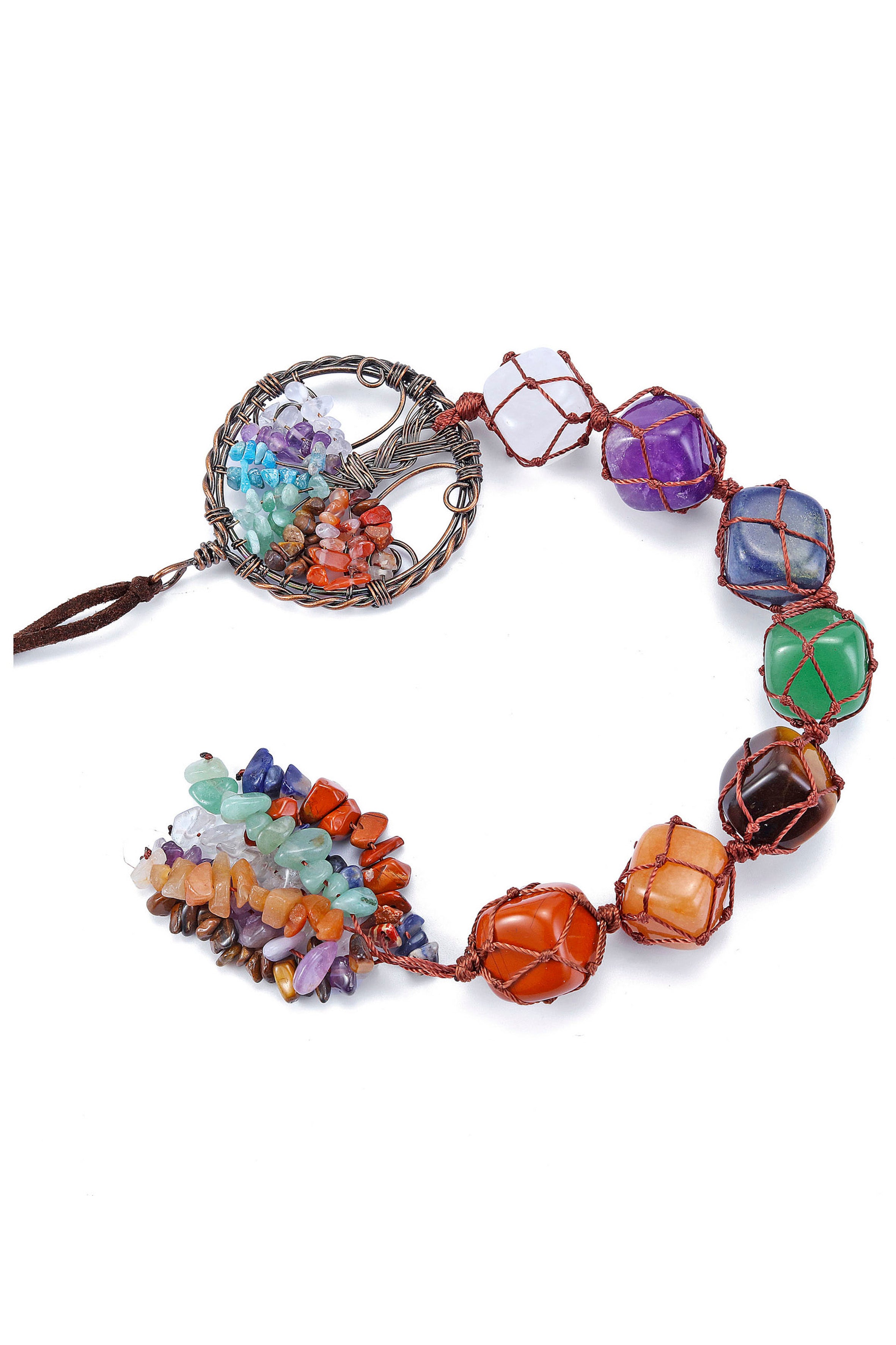 Tree Of Life Natural Stone Suncatcher W1488