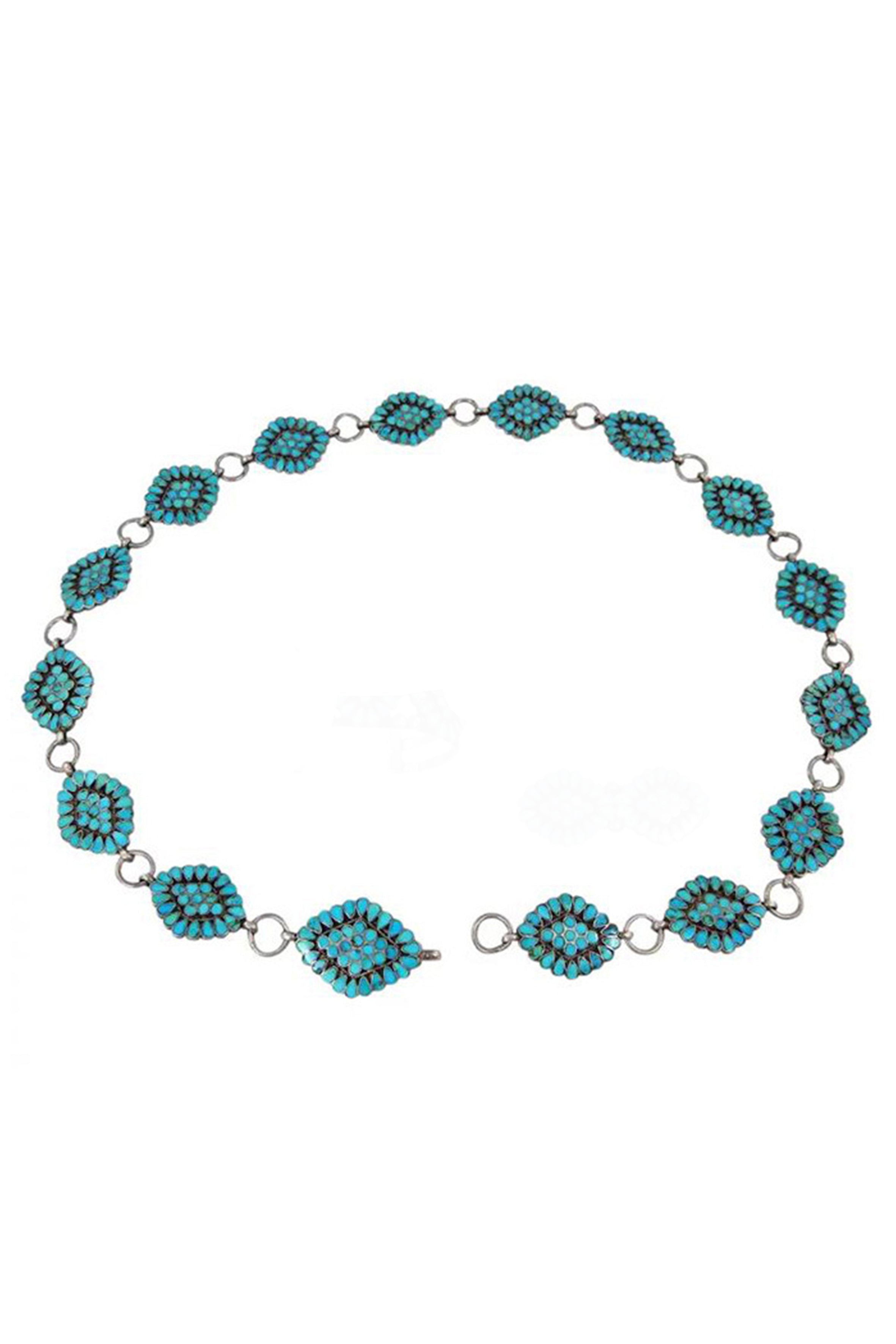Floral Turquoise Waist Chains WA0126