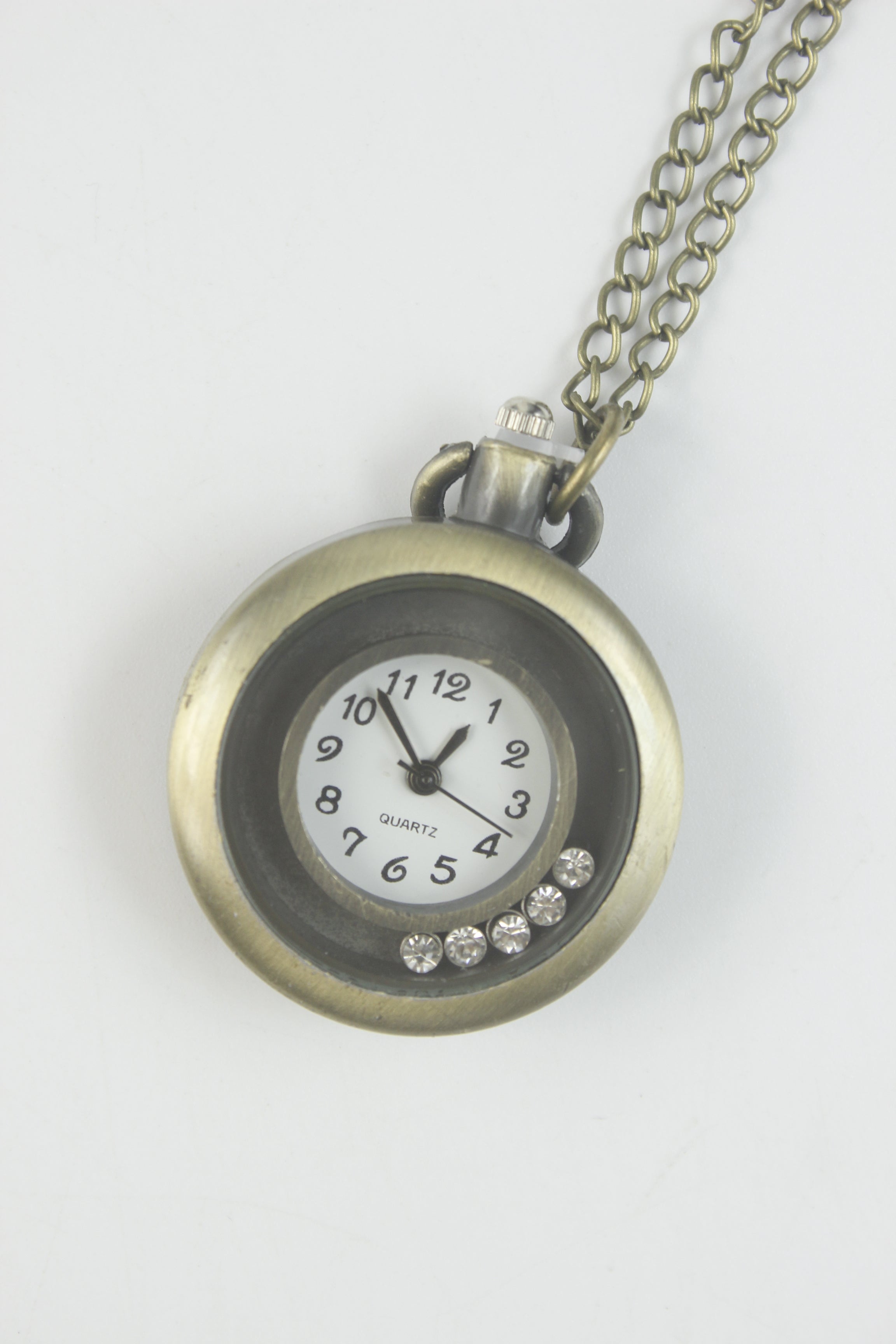 Gemmed Pendant Watch WH0035