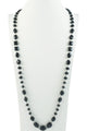 Classic Chandalier Crystal Long Necklaces N1130-Black