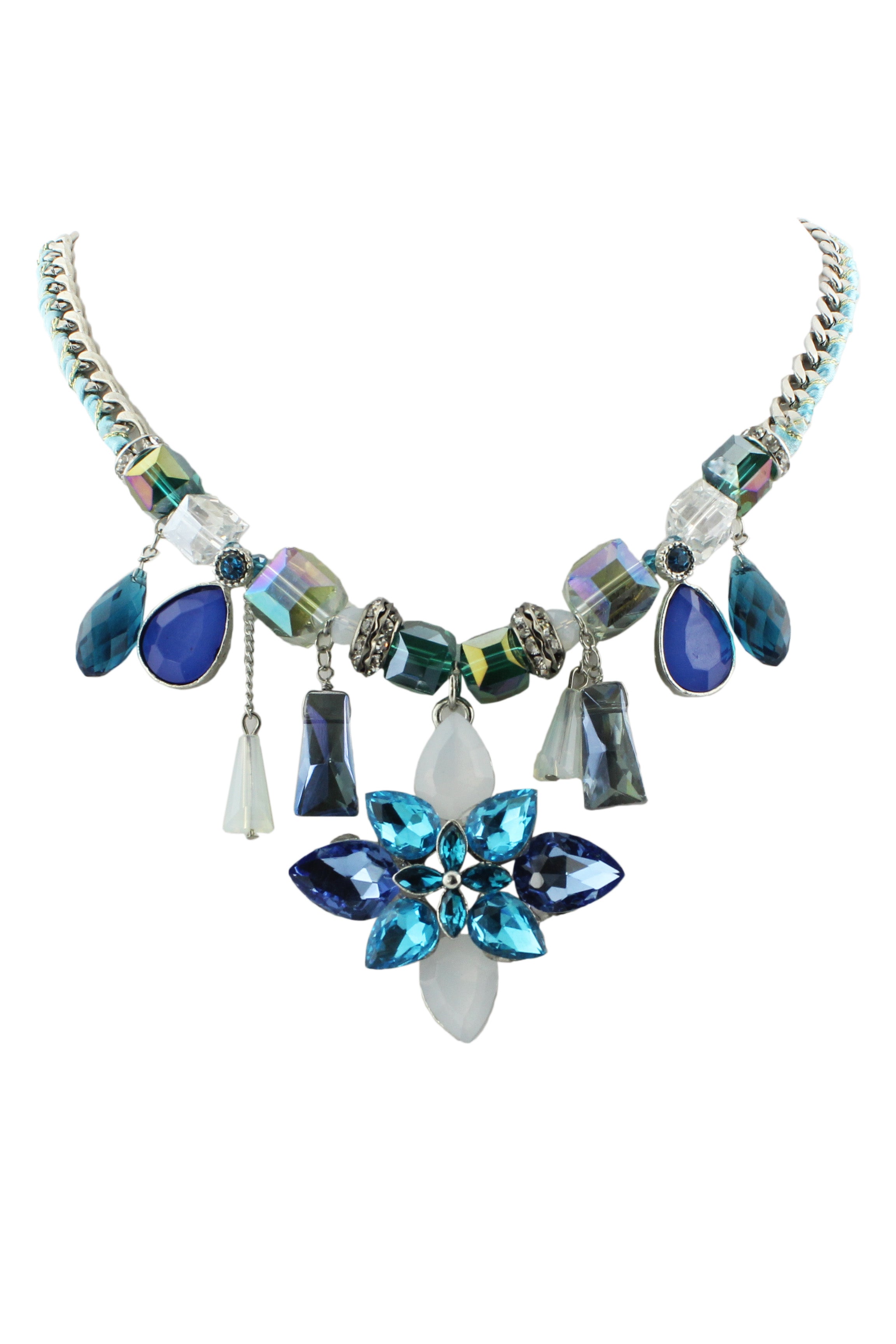 Crystal Pendant Necklaces N1851